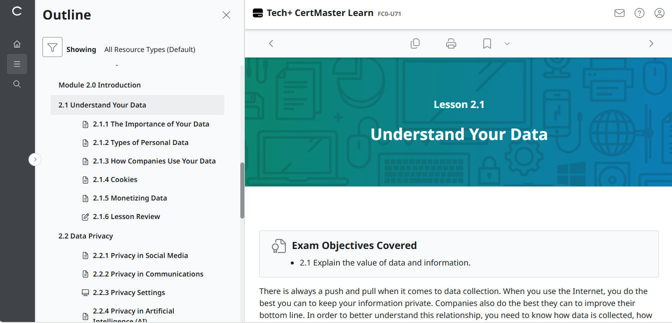 Integrated CertMaster Learn + Labs for CompTIA Security+ (SY0-701) : 3-Month Access