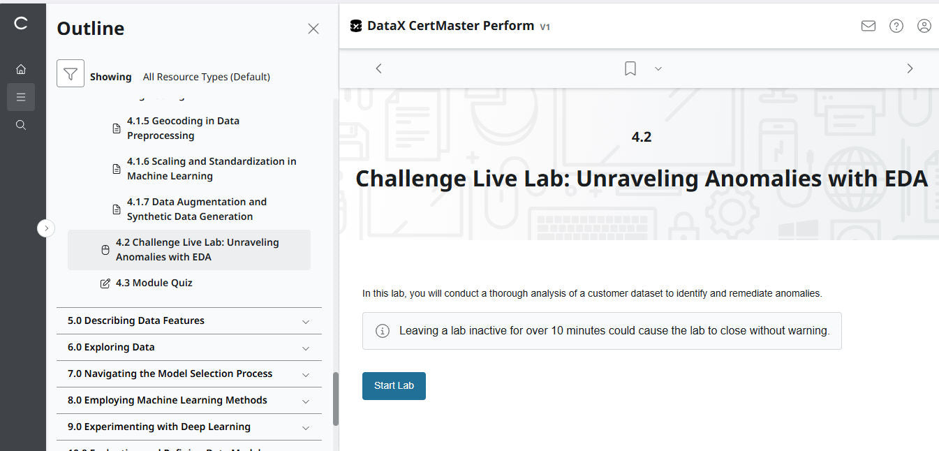 CompTIA DataX CertMaster Perform (V1) ✅ Bestpreisgarantie