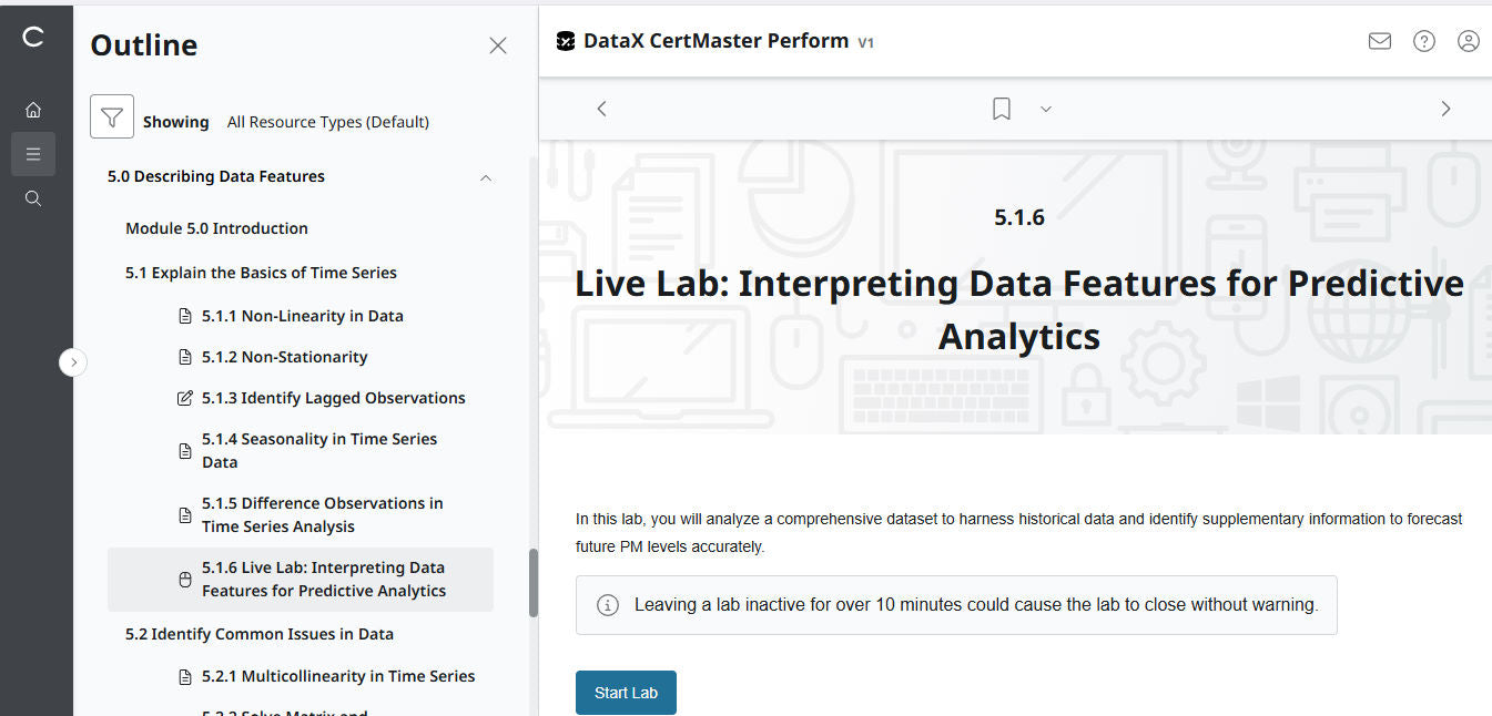 CompTIA DataX CertMaster Perform (V1) ✅ Bestpreisgarantie