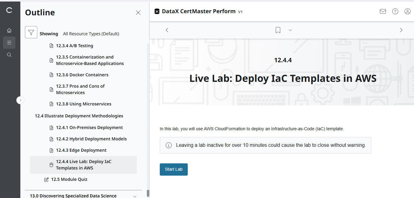 CompTIA DataX CertMaster Perform (V1) ✅ Bestpreisgarantie
