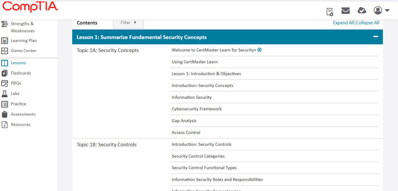 Integrated CertMaster Learn + Labs for CompTIA Security+ (SY0-701) : 3-Month Access