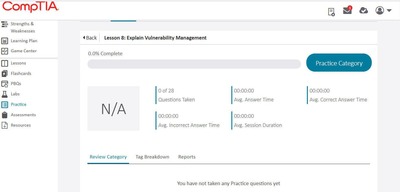 Integrated CertMaster Learn + Labs for CompTIA Security+ (SY0-701) : 3-Month Access