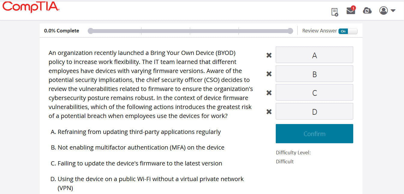 Integrated CertMaster Learn + Labs for CompTIA Security+ (SY0-701) : 3-Month Access