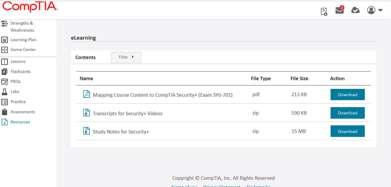 Integrated CertMaster Learn + Labs for CompTIA Security+ (SY0-701) : 3-Month Access
