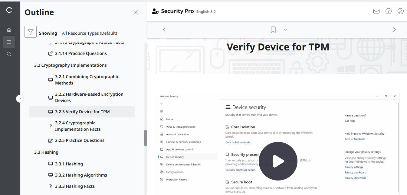 Best Price TestOut Security Pro for Security+ (SY0-701) - Individual License