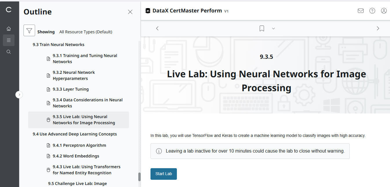 CompTIA DataX CertMaster Perform (V1) 