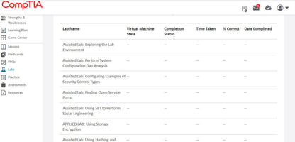 Best Price CompTIA Integrated CertMaster Learn + Labs for Security+ (SY0-701) – 3-Month Access